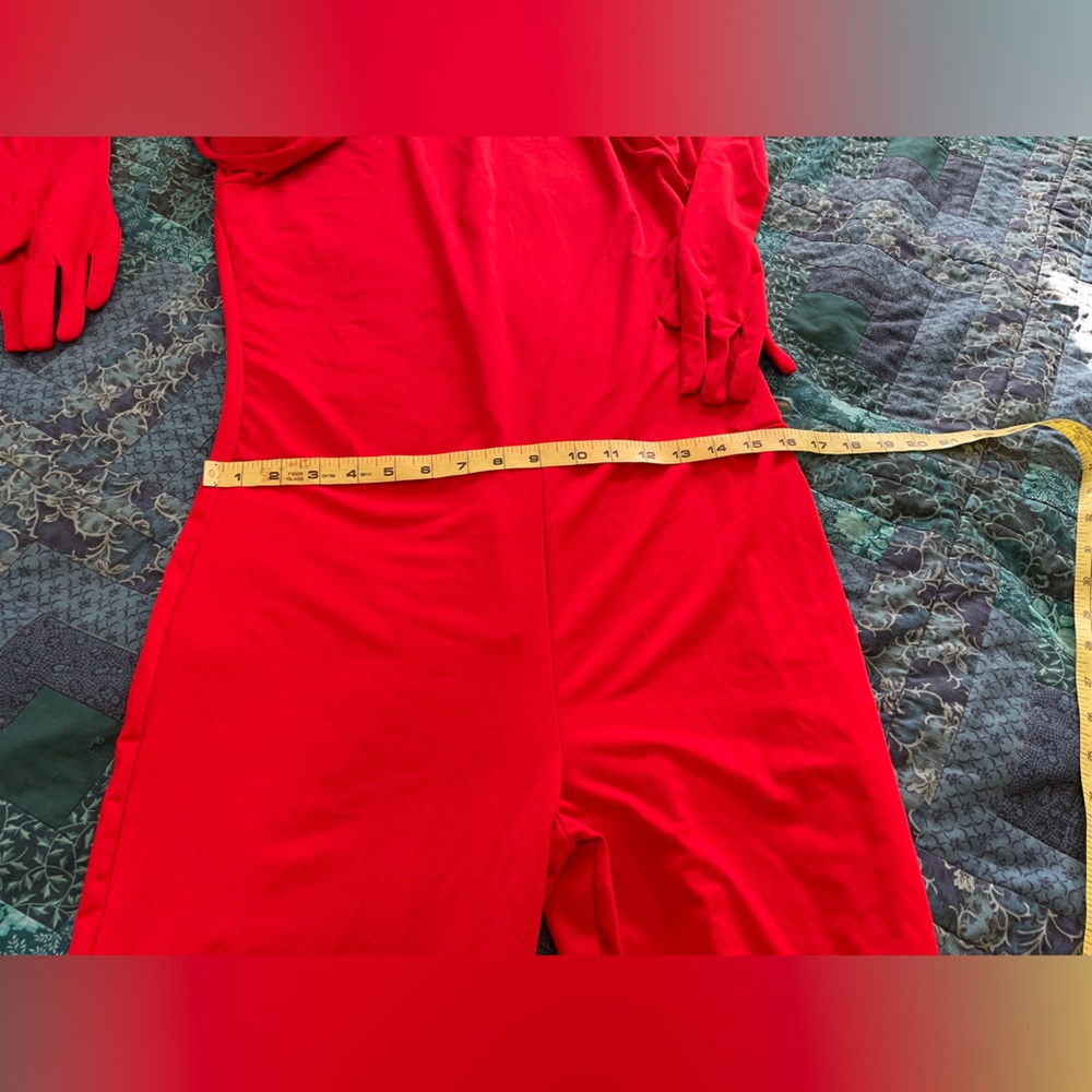 Target Red Full Body Suit Size Large - Picture 2 of 8